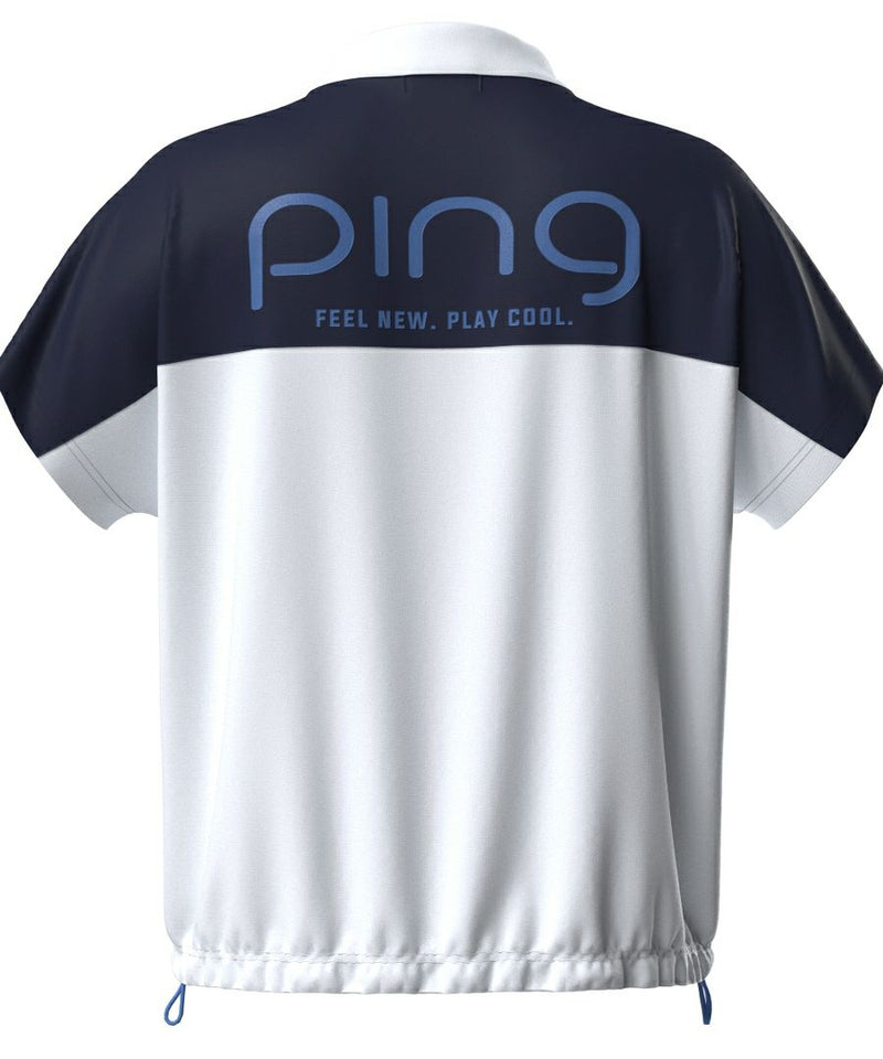 High neck shirt for women PING 2025 Spring/Summer New Golf Wear