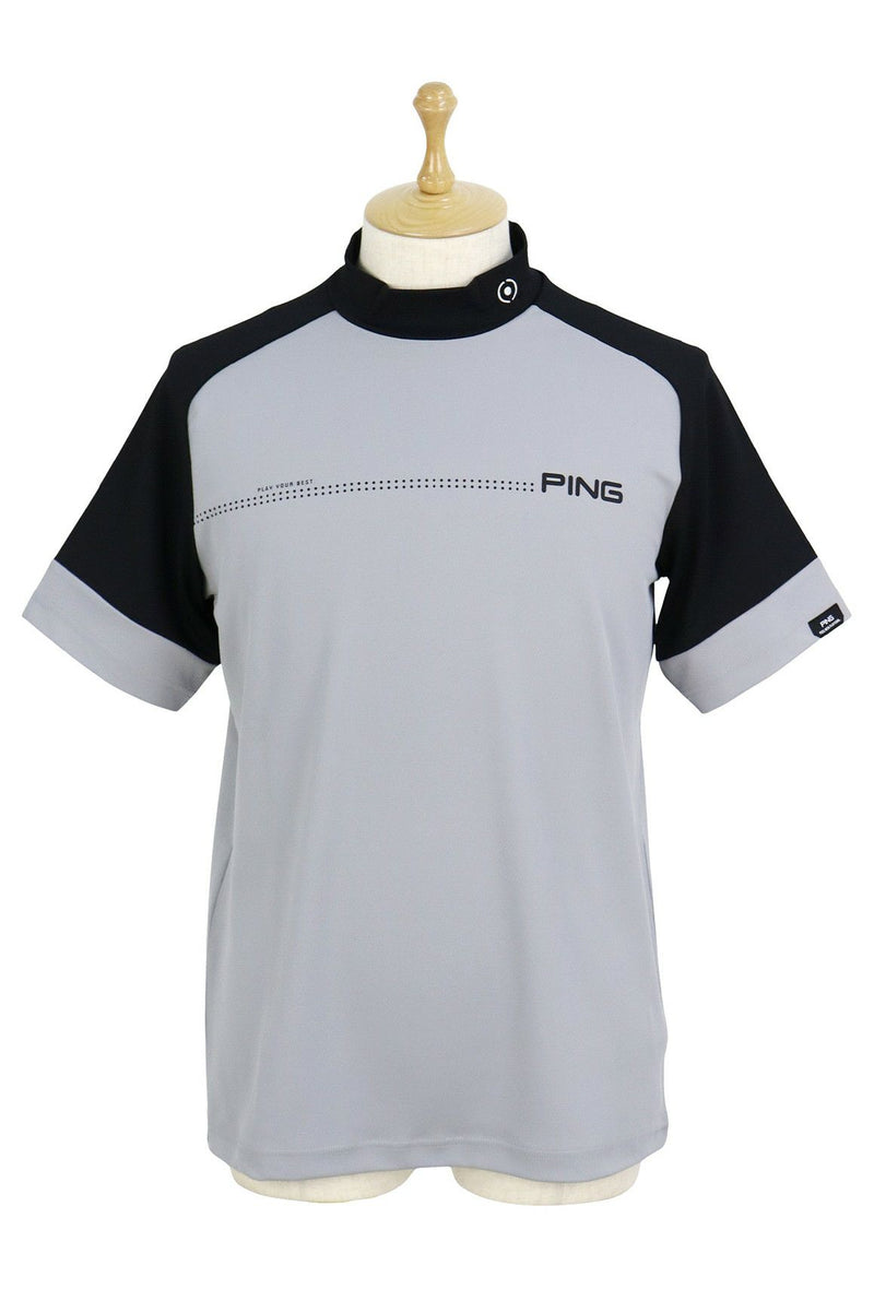 High Neck Shirt Men's Ping PING 2025 Spring/Summer New Golf Wear