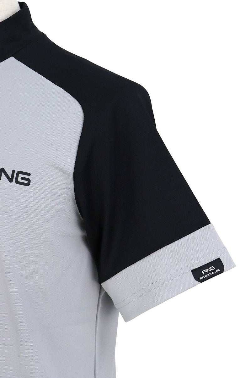 High Neck Shirt Men's Ping PING 2025 Spring/Summer New Golf Wear