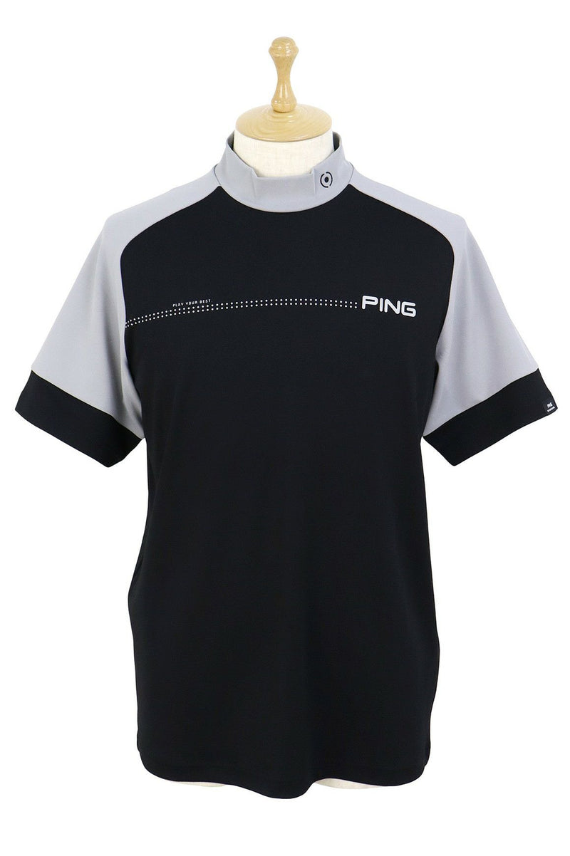 High Neck Shirt Men's Ping PING 2025 Spring/Summer New Golf Wear