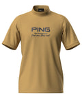 High Neck Shirt Men's Ping PING 2025 Spring/Summer New Golf Wear