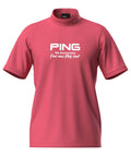 High Neck Shirt Men's Ping PING 2025 Spring/Summer New Golf Wear