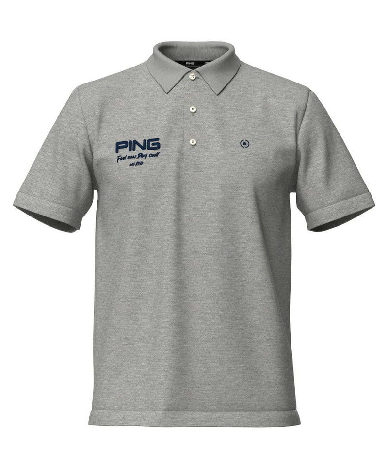 Men's Polo Shirt PING 2025 Spring/Summer New Golf Wear