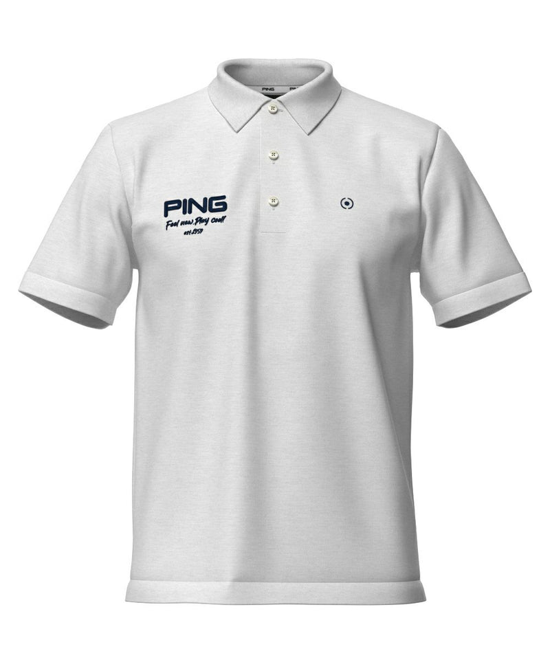 Men's Polo Shirt PING 2025 Spring/Summer New Golf Wear