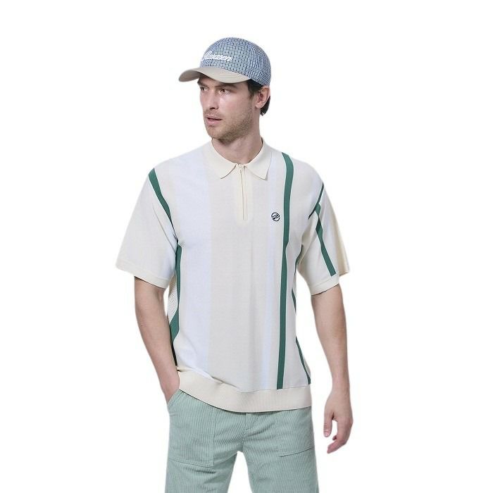 Short-sleeved polo shirt for men Rosasen ROSASEN 2025 Spring/Summer New Golf Wear