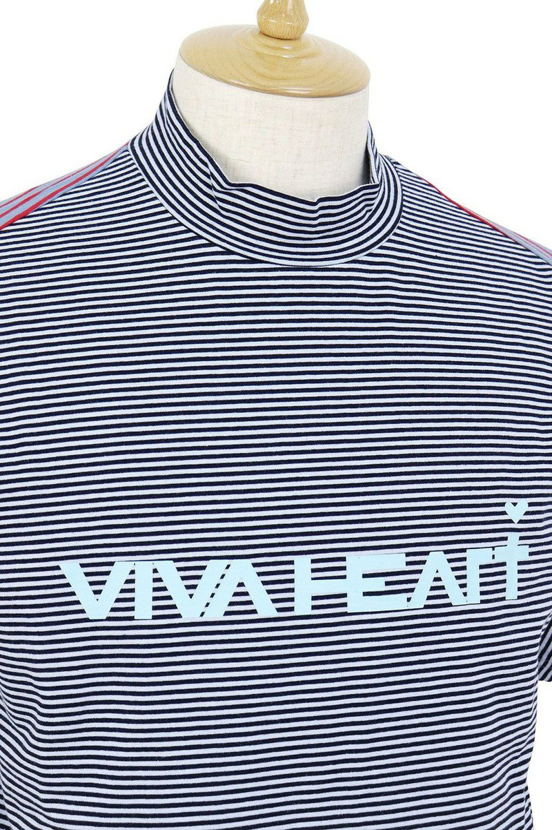 High neck shirt for men VIVA HEART 2025 Spring/Summer New Golf Wear