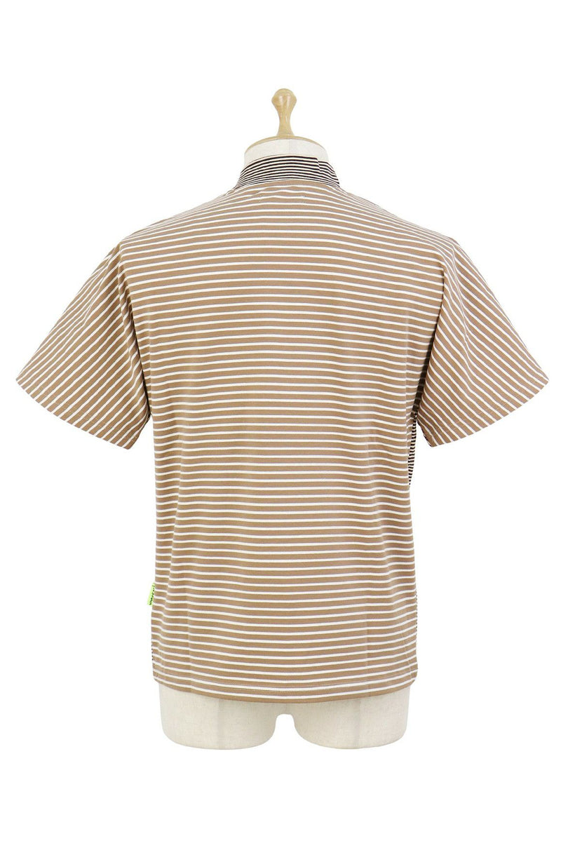 High neck shirt for men VIVA HEART 2025 Spring/Summer New Golf Wear