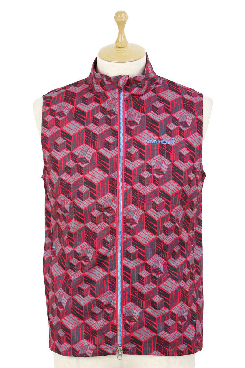 Vest  Men's Viva Heart VIVA HEART 2025 Spring/Summer New Golf Wear