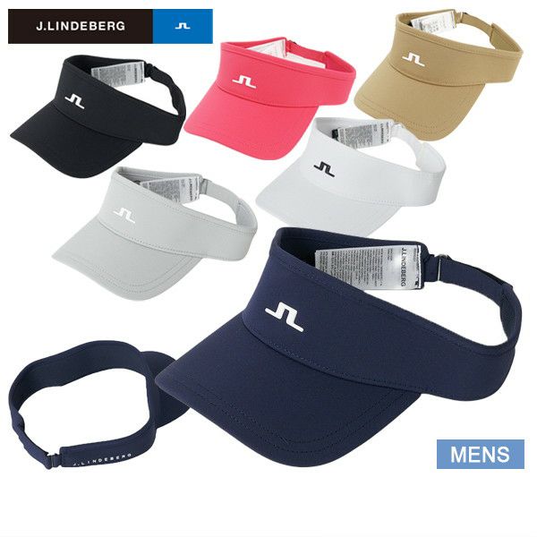 Sun visor for men J.LINDEBERG J.LINDEBERG Japanese genuine product 2025 Spring/Summer new golf