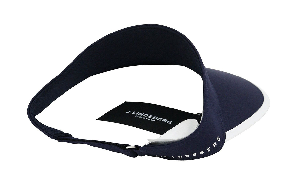 [J.LINDEBERG] Ladies Ribbon Visor BG / 税込み Alba Big Visor / White – J.Lindeberg