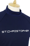 男士的高脖子襯衫聖克里斯托弗高爾夫服裝