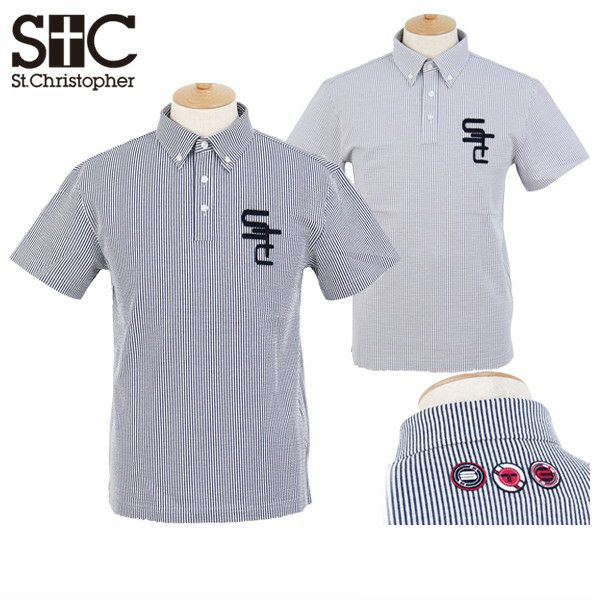 Men's Polo Shirt St. Christopher St. Christopher 2025 Spring/Summer New Golf Wear