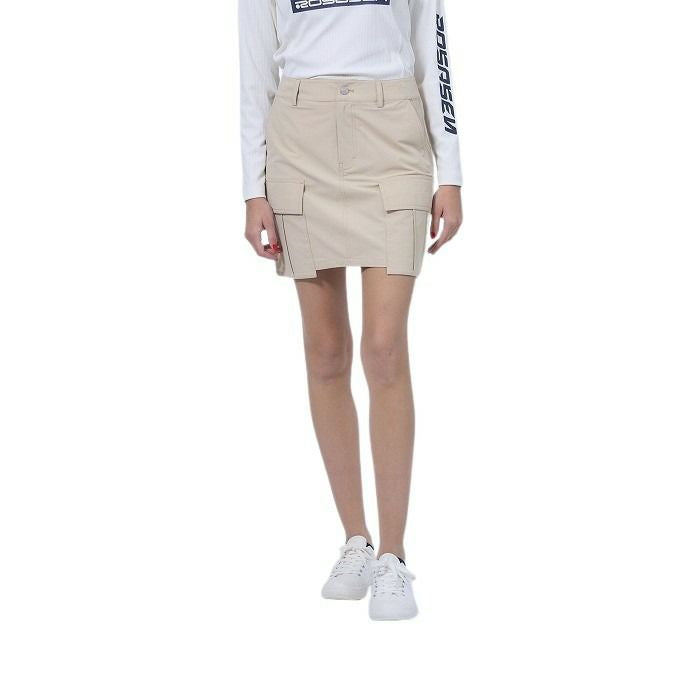 Women's Skirt ROSASEN Aline 2025 Spring/Summer New Golf Wear