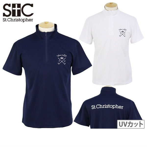 Men's Polo Shirt St. Christopher St. Christopher 2025 Spring/Summer New Golf Wear