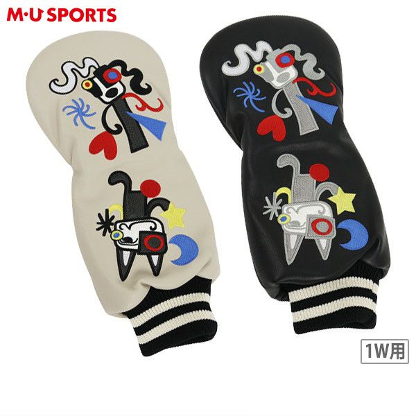 Driver Head Cover for Women MU Sports MUSPORTS 2025 Spring/Summer New Golf