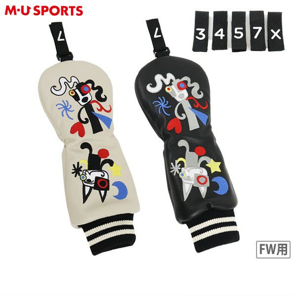 Fairway Wood Head Cover for Women Mu Sports Musports 2025 Spring/Summer New Golf