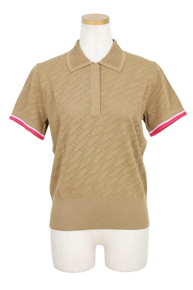 Polo shirt for women J.LINDEBERG J.LINDEBERG Japanese genuine product 2025 Spring/Summer new golf wear