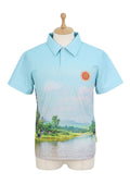 Men's Polo Shirt Viva Heart VIVA HEART 2025 Spring/Summer New Golf Wear