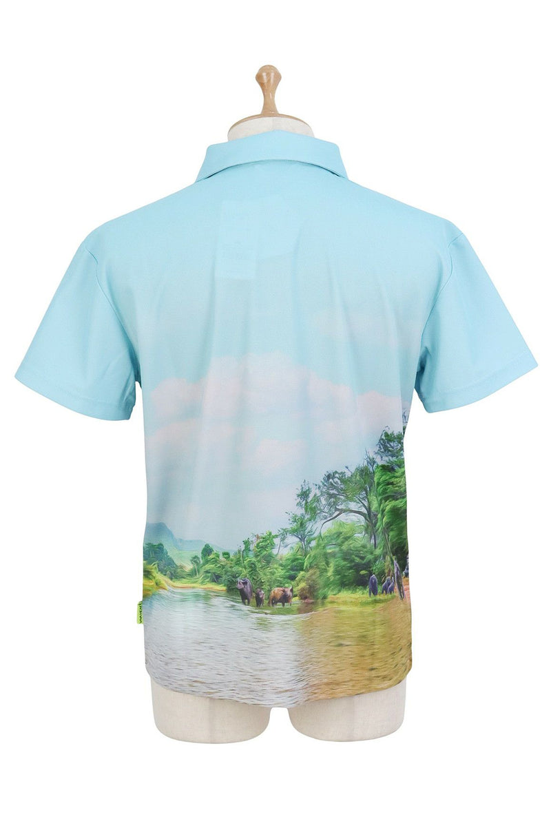 Men's Polo Shirt Viva Heart VIVA HEART 2025 Spring/Summer New Golf Wear