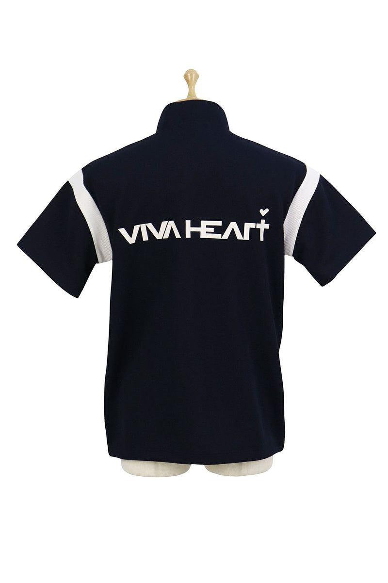 Men's Polo Shirt Viva Heart VIVA HEART 2025 Spring/Summer New Golf Wear