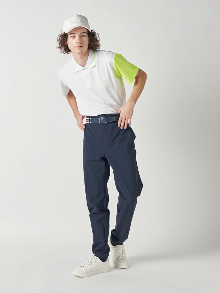 남자 Viva Heart 2025 Spring/Summer New Golf Wear를위한 짧은팔 폴로 셔츠