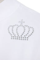 女子高脖子襯衫聖克里斯托弗高爾夫服裝