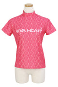 High neck shirt for women VIVA HEART 2025 Spring/Summer New Golf Wear