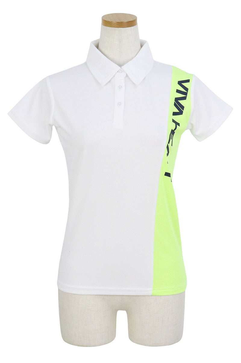 여성을위한 폴로 셔츠 Viva Heart Viva Heart 2025 Spring/Summer New Golf Wear