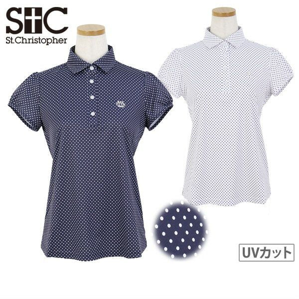 Polo shirt for women St. Christopher St. Christopher 2025 Spring/Summer New Golf Wear