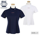 女子高脖子襯衫聖克里斯托弗高爾夫服裝