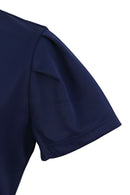 女子高脖子襯衫聖克里斯托弗高爾夫服裝