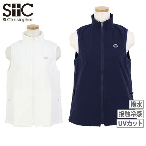 Vest  Women's St. Christopher 2025 Spring/Summer New Golf Wear