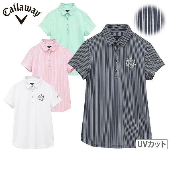 Polo shirts for women Callaway apparel Callaway golf Callaway APPAREL 2025 Spring/Summer New Golf Wear