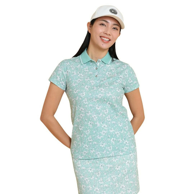 女子馬球襯衫卡拉威服裝卡拉威高爾夫卡拉威服裝2025春季/夏季新高爾夫服裝