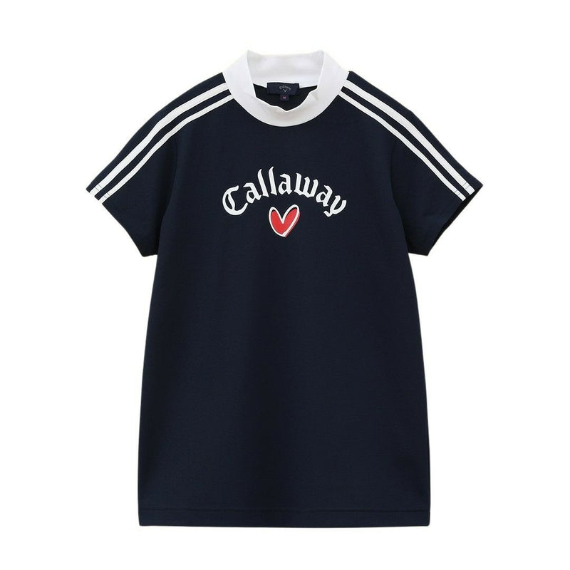 女子高領襯衫Callaway服裝Callaway高爾夫Callaway服裝2025春季/夏季新高爾夫服裝