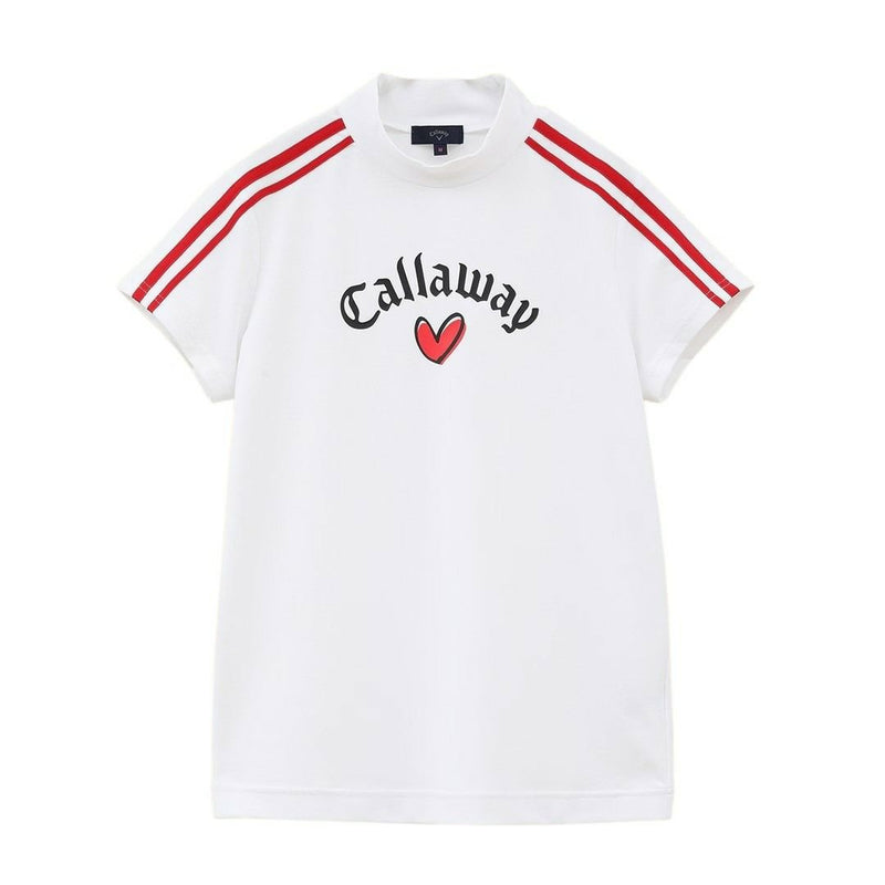 女子高領襯衫Callaway服裝Callaway高爾夫Callaway服裝2025春季/夏季新高爾夫服裝