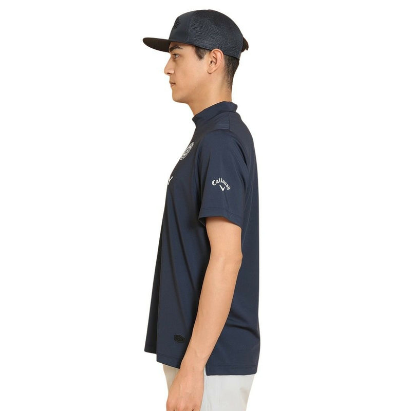 High neck shirt for men Callaway apparel Callaway golf Callaway APPAREL 2025 Spring/Summer New Golf Wear