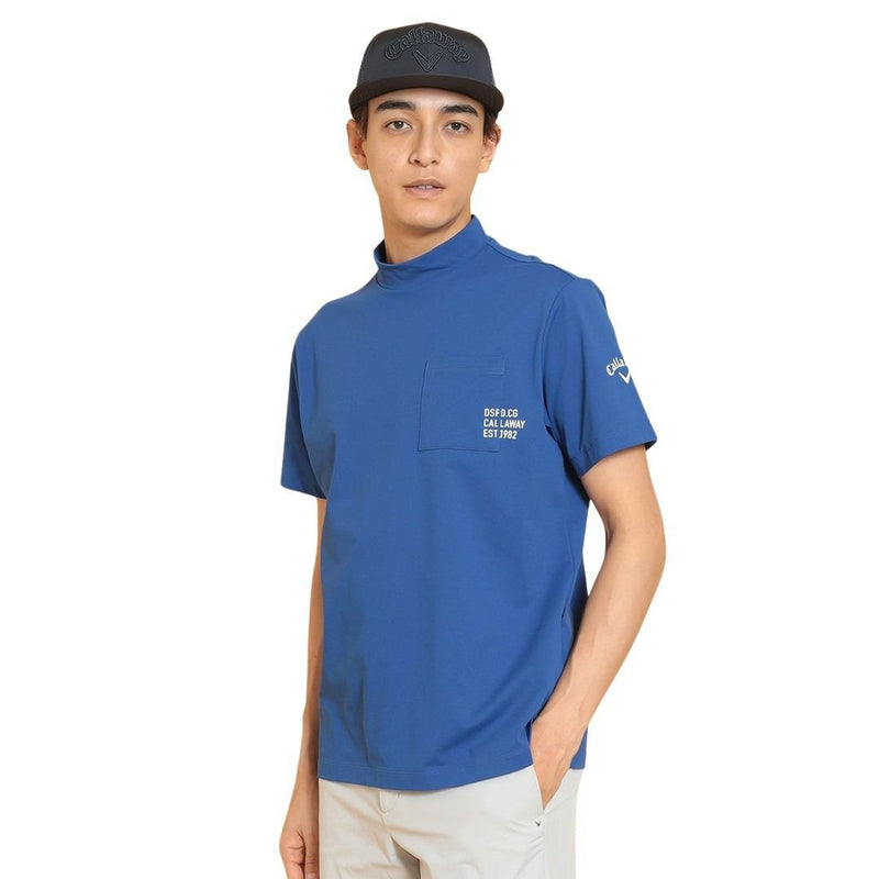 High neck shirt for men Callaway apparel Callaway golf Callaway APPAREL 2025 Spring/Summer New Golf Wear