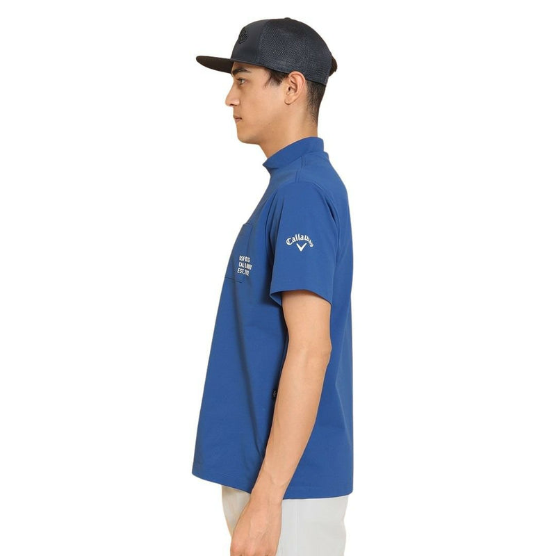 High neck shirt for men Callaway apparel Callaway golf Callaway APPAREL 2025 Spring/Summer New Golf Wear