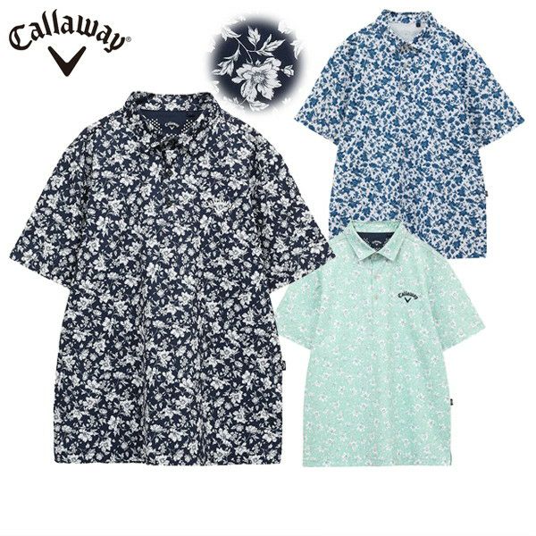 男士的马球衬衫Callaway服装Callaway高尔夫Callaway服装2025春季/夏季新高尔夫服装