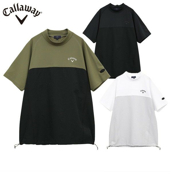 男士高颈衬衫Callaway服装Callaway高尔夫Callaway服装2025春季/夏季新高尔夫服装