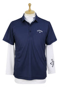 Polo shirts for men Callaway apparel Callaway golf Callaway APPAREL 2025 Spring/Summer New Golf Wear