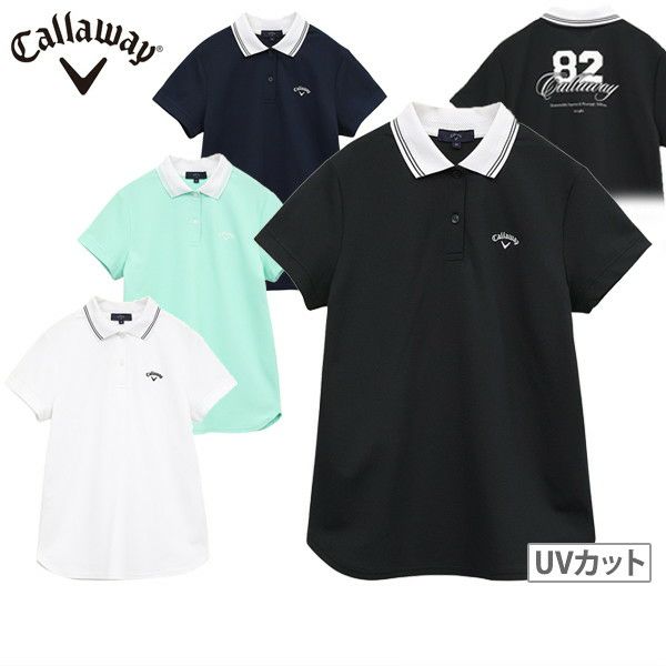 Polo shirts for women Callaway apparel Callaway golf Callaway APPAREL 2025 Spring/Summer New Golf Wear