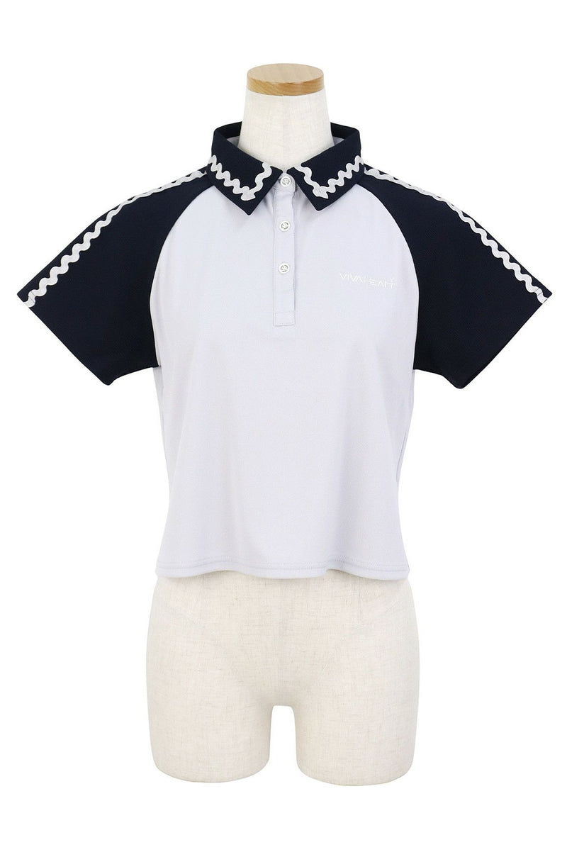 Polo shirt for women Viva Heart VIVA HEART 2025 Spring/Summer New Golf Wear