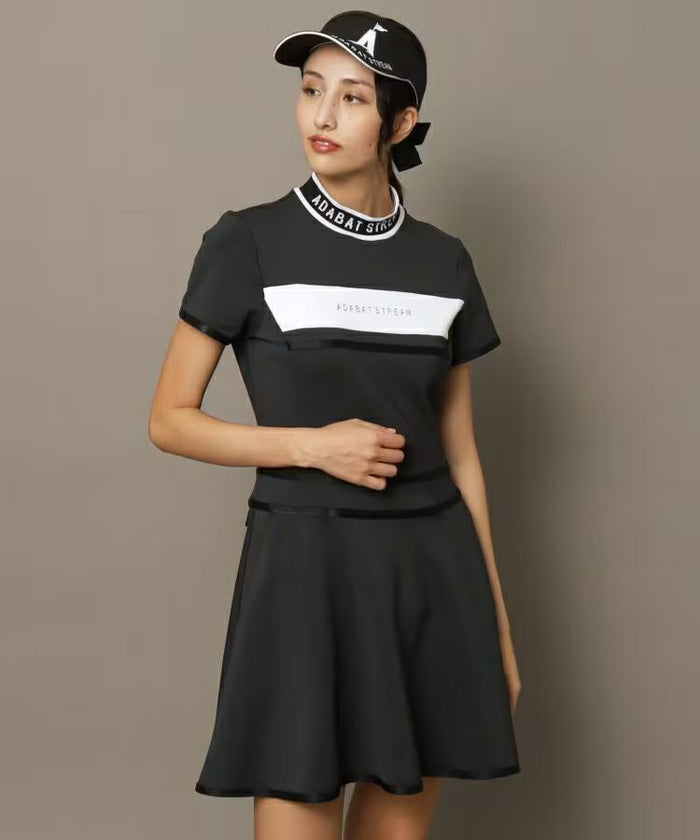 【タイムセール 12/23 13:00迄】ワンピース レディース アダバット ストリーム ADABAT STREAM  ゴルフウェア s70-52473 OFF ワンピース レディース アダバット ストリーム ADABAT STREAM ゴルフウェア