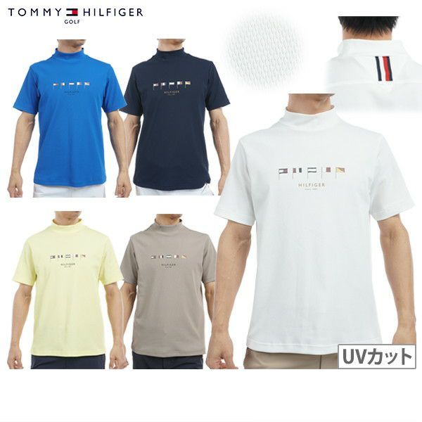 남자를위한 하이 넥 셔츠 Tommy Hilfiger 골프 Tommy Hilfiger 골프 일본 진짜 제품 2025 스프링/여름 새 골프 착용