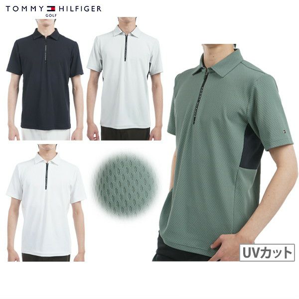 Men's polo shirt TOMMY HILFIGER GOLF Japan official product 2025 Spring/Summer new golf wear