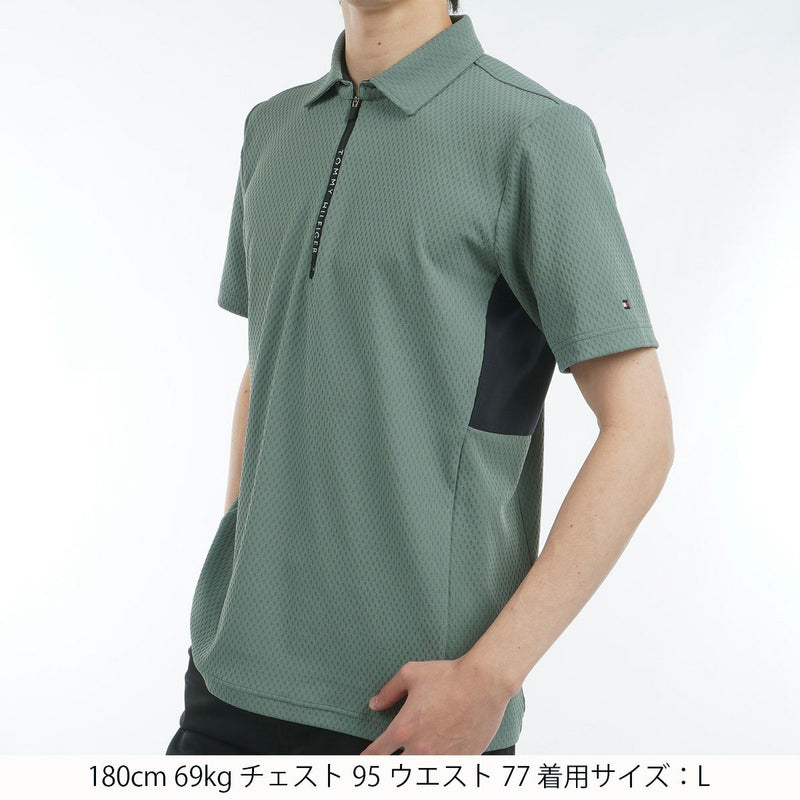 Men's polo shirt TOMMY HILFIGER GOLF Japan official product 2025 Spring/Summer new golf wear