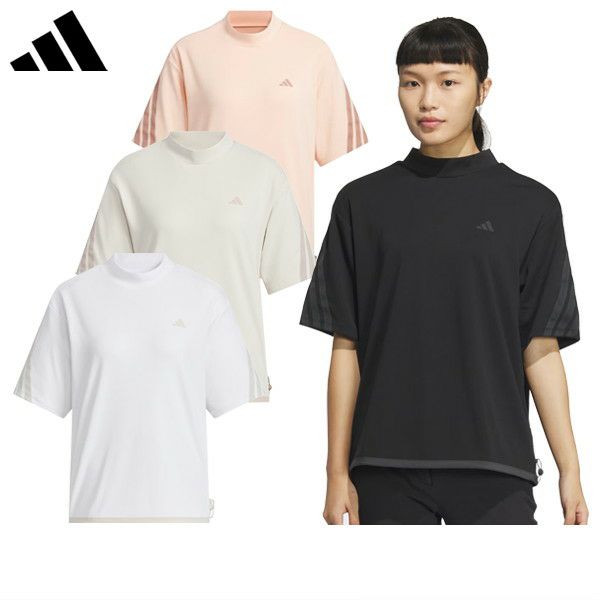 High neck shirt for women adidas Golf adidas Golf Japan genuine product 2025 Spring/Summer new golf wear