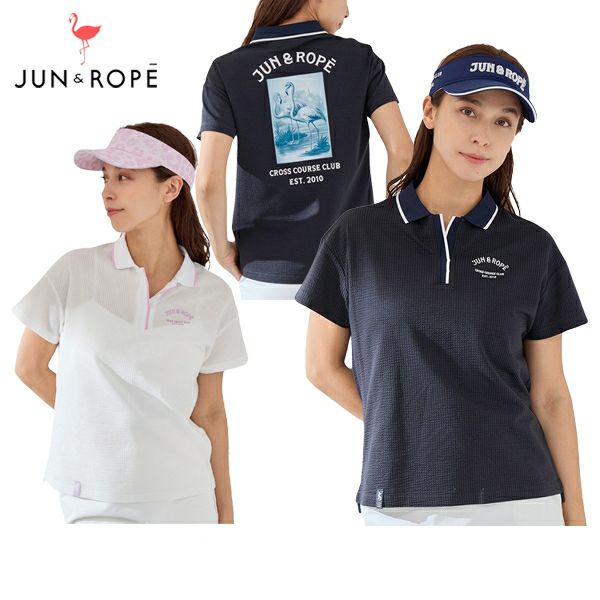 Polo shirt for women Jun & Lope Jun & Lope JUN & Lope JUN & Lope 2025 Spring/Summer New Golf Wear